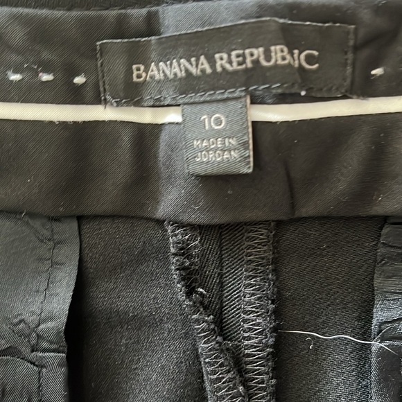 🌻Banana Republic Black Dress Pant! Size 10. Rayon, Cotton and Spandex💃🏻🌻 - Picture 3 of 5
